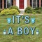 Big Dot of Happiness It's A Boy - Yard Sign Outdoor Lawn Decorations - Boy Baby Shower and Baby Announcement Yard Signs